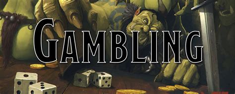 how to gamble in dnd 5e|Making Tools Useful in 5e: Gaming Sets .